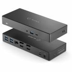 Alogic DA2 Docking Station - for Notebook  Display Screen  Computer  Workstation - Charging Capability - 170 W - USB Type C - 2 Displays Supported - 4K  4K @ 60Hz - 3840 x 2160 - 6 x US