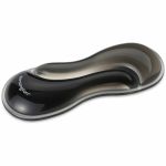 Kensington Slim Duo Gel Mouse/Trackball Wrist Rest - Gray - 0.87in Height - Gray - Gel - Mouse - 1