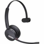 Yealink BH70 Mono With Stand Teams USB-C/A - Microsoft Teams Certification - Mono - Wireless - Bluetooth - 164 ft - 20 Hz to 20 kHz - Over-the-head - Monaural - Supra-aural - MEMS Techn