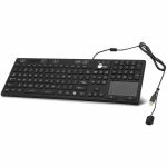SIIG Industrial/Medical Washable & Dustproof Keyboard w/ Touchpad - Industrial/Medical Grade Washable & Dustproof Keyboard with Touchpad - USB Keyboard - IP68 Compliant - 110-key Layout