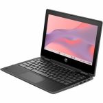 HP Fortis Flip G1i 11in Touchscreen Convertible 2 in 1 Chromebook - Intel N150 - 4 GB - 32 GB Flash Memory - English Keyboard - Smart Buy - Intel Chip - ChromeOS