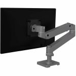 Ergotron Mounting Arm for Monitor - Dark Gray - Height Adjustable - 1 Display(s) Supported - 34in Screen Support - 22 lb Load Capacity - 100 x 100  75 x 75 - VESA Mount Compatible - Alu