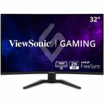 ViewSonic VX3228C-2K 32 Inch 1440p Curved Gaming Monitor with 1ms  180Hz  FreeSync  Eye Care  HDMI  and DisplayPort Inputs - 31.5in Viewable - Vertical Alignment (VA) - LED Backlight -
