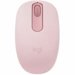 Logitech M196 Mouse - Optical - Wireless - 32.81 ft - Bluetooth - Pink - 1000 dpi - Scroll Wheel - Small/Medium Hand/Palm Size - Symmetrical - 1 x AA Battery Supported