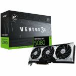 MSI G5080-16V3CP NVIDIA GeForce RTX 5080 VENTUS 3X OC PLUS Graphics Card 16GB GDDR7 PCI Express 5.0 1x HDMI 2.1a