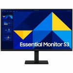 Samsung LS24D300GANXZA 24in S3 (S30GD) IPS LED FHD 100Hz Monitor (HDMI D-sub) - Black