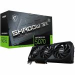 MSI G5070-12S3C NVIDIA GeForce RTX 5070 SHADOW 3X OC Graphics Card 12GB GDDR7 PCI Express 5.0