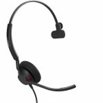 Jabra Engage 40 Wired Headset - Microsoft Teams Certification - Mono - USB Type A  USB Type C - Wired - 50 Hz to 20 kHz - Over-the-head - Monaural - Supra-aural - 5.25 ft Cable - MEMS T
