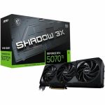 MSI G507T-16S3C NVIDIA GeForce RTX 5070 Ti SHADOW 3X OC Graphics Card 16GB GDDR7 PCI Express 5.0