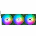 Thermaltake CT120 EX Reverse ARGB Sync PC Cooling Fan Racing Green (3-Fan Pack) - 3 Pack - 4.72in Maximum Fan Diameter - 3 x Fan(s) - 65.82 CFM Maximum Airflow - 2000 rpm - Hydraulic Be