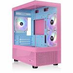 Thermaltake View 170 TG ARGB Bubble Pink Micro Chassis - Micro Tower - Bubble Pink - Tempered Glass  SPCC - 3 x Bay - 3 x 120mm Fan(s) Installed - Micro ATX  Mini ITX Motherboard Suppor