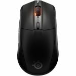 SteelSeries Rival 3 Wireless Gen 2 - Black US - TrueMove Air - Wireless - Bluetooth/Radio Frequency - 2.40 GHz - Black - USB - 18000 dpi - 6 Button(s) - Symmetrical - 2 x AAA Battery Su