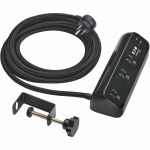 Eaton Tripp Lite Series Protect It! 3-Outlet Surge Protector with 2 USB-C Ports - 5-15R Outlets  900 Joules  30W PD Charging  Desk Clamp  10 ft. (3 m) Braided Cord  Black - Black - NEMA