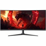 Acer Nitro XZ340CUR X0 34in Class Gaming LCD Monitor - 21:9 - Black - 34in Viewable - FreeSync Premium - 250 Nit - 1 ms - Speakers - HDMI - DisplayPort
