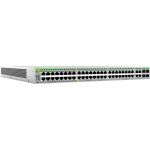 Allied Telesis WebSmart iGS950/52PS Ethernet Switch - 48 Ports - Manageable - Gigabit Ethernet - 1000Base-T  1000Base-X  100Base-FX  1000Base-SX/LX - 2 Layer Supported - 4 SFP Slots - 8