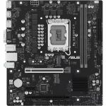 Asus Pro H810M-CT-CSM Desktop Motherboard - Intel H810 Chipset - Socket LGA-1851 - Micro ATX - Core Ultra Processor Supported - 128 GB DDR5 SDRAM Maximum RAM - DIMM  UDIMM - 2 x Memory
