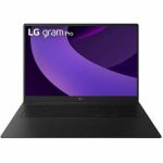 LG gram Pro 17Z90TR-E.AAB4U1 17in Notebook - WQXGA - 144 Hz - Intel Core Ultra 7 255H - Intel Evo Platform - 16 GB - 1 TB SSD - Deep Black - Intel Chip - 2560 x 1600 - Windows 11 Home -