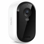 Arlo Essential 4 Megapixel Outdoor 2K Network Camera - Color - 1 - White - Infrared/Color Night Vision - 2560 x 1440 - Wi-Fi - Wall Mount - Alexa  Google Home  SmartThings  IFTTT Suppor