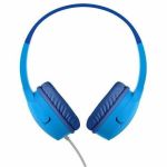 Belkin SoundForm Mini Wired On-Ear Headphones For Kids - Stereo - Mini-phone (3.5mm)  USB Type C - Wired - Over-the-head  On-ear  Over-the-ear - Binaural - Circumaural - Noise Canceling