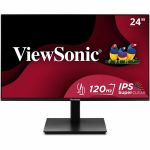 Viewsonic VA2448-MHJ 24 Inch IPS 1080p Monitor with 120Hz  Advanced Ergonomics  Eye Care  HDMI  and VGA Inputs for Home and Office - 23.8in Viewable - In-plane Switching (IPS) Technolog
