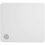 SteelSeries QcK - Large - 15.75in Height x 17.72in Width x 0.08in Depth - White - Rubber  Silicon - Anti-slip - Large - Mouse