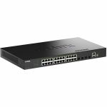 D-Link DGS-1530-28P Ethernet Switch - 24 Ports - Manageable - Gigabit Ethernet  10 Gigabit Ethernet - 10/100/1000Base-T  10GBase-X - 2 Layer Supported - 456 W Power Consumption - 370 W