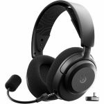 SteelSeries Arctis Nova 3P Wireless Headset - Stereo - Wireless - Bluetooth/RF - 36 Ohm - 20 Hz to 22 kHz - Over-the-head  On-ear - Binaural - Circumaural - Bi-directional  Noise Cancel