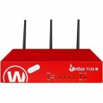 WatchGuard Firebox T125-W Network Security/Firewall Appliance - Policy Management - 5 Port - 2.5 Gigabit Ethernet  Gigabit Ethernet - 2.28 Gbit/s Firewall Throughput - Wireless LAN IEEE