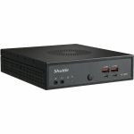 Shuttle XPC DN11H7 Barebone System - 2U Desktop - Socket BGA-1528 - 1 x Processor Support - Intel Core Ultra 7 155H 1.40 GHz Hexadeca-core (16 Core) - Intel Chip - 15.6in LCD Touchscree