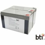 BTI RB1270X2C-BTI 12V 2-CELL LEAD ACID UPS BATTERY FOR CYBERPOWER RB1270X2C - Compatible OEM: RB1270X2C Model: CYBERPOWER CST135XLU  CP900AVR  CP1200AVR