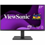 ViewSonic VG2751 27 Inch IPS 1080p Ergonomic Monitor with Full Adjustability  100Hz  4-Port USB Hub  HDMI  DisplayPort  and USB C Inputs for Home and Office - 27in Viewable - In-plane S