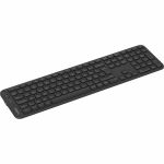 Contour Balance Full-Size Keyboard Wireless US Layout - Wireless Connectivity - Bluetooth/RF - Full-size - 5.1 - 2.40 GHz - USB Type C Interface - 109 Key(s) - Easy-Switch  LED Switch