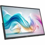 MSI Pro MP165 E6 16in Class Full HD LCD Monitor - 16:9 - Matte Black - 15.6in Viewable - In-plane Switching (IPS) Technology - 1920 x 1080 - 16.7 Million Colors - Adaptive Sync - 250 Ni