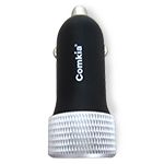 Comkia CC07 2 Port USB Car Charger 12V 4.2A Black