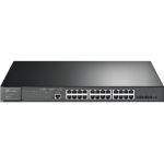 TP-Link TL-SG3428XMP JetStream Ethernet Switch 24 Ports 3 Layer Supported 384 W PoE Budget Rack Mountable