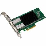 Intel Ethernet Network Adapter E810-XXVDA2 - PCI Express 4.0 x8 - 25 Gbit/s Data Transfer Rate - Intel E810-XXVAM2 - 2 Port(s) - Optical Fiber  Twinaxial - Full-height/Low-profile Brack