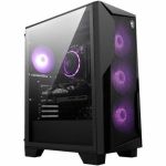 MSI Codex Z2 Codex Z2 B8NVK-606US Gaming Desktop Computer - AMD Ryzen 5 8400F - 16 GB - 1 TB SSD - Black - AMD B650 Chip - Windows 11 Home - NVIDIA GeForce RTX 5050 - IEEE 802.11ax - 65