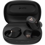 Poly Voyager Free 20 Black Earbuds +Basic Charge Case - Stereo - Wireless - Bluetooth - 98.4 ft - 16 Ohm - Earbud - Binaural - In-ear - MEMS Technology Microphone - Black