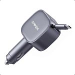 Anker A27380A2 Nano Car Charger (75W USB-C Port) 45W retractable USB-C cable and a 30W USB-C port