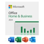 Microsoft EP2-06638 Office Home & Business 2024 (1-User License Product Key Code) English NA Medialess