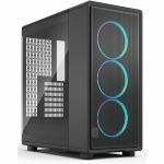 Fractal Design Computer Case Epoch - Mid-tower - Black  Tinted - Steel  Tempered Glass  Mesh - 5 x Bay - 3 x 120mm Fan(s) Installed - ATX  Mini ITX  Micro ATX Motherboard Supported - 6
