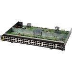 HPE 6400 48-port 1GbE Class 4 PoE and 4-port SFP56 v2 Module - For Data Networking  Optical Network - 48 x 1000Base-T LAN - Twisted Pair  Optical FiberGigabit Ethernet - 1000Base-T - 4