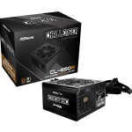 ASRock CL-650B Challenger 650W 80 PLUS Bronze ATX 2.52 Power Supply - 120mm Golf Blade Fan 5 Years Warranty