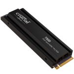 Crucial CT2000T500SSD5 T500 2TB PCIe Gen4 NVMe M.2SSD with Heatsink