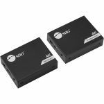 SIIG 4K HDMI USB KVM Extender over CAT6 - Up to 230 feet - Zero Latency - ESD Protection - SIIG HDMI KVM Extender transmits HDMI 1080p and USB signals up to 230ft (70m) over single Cat6