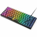 Lenovo Legion K510 Mini Pro Gaming Keyboard - Cable Connectivity - USB 2.0 Type A Interface - RGB LED - 83 Key(s) - CoPilot  Game Mode  Windows Key  Adjustable Backlighting  Multimedia