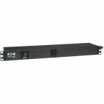 Eaton Tripp Lite Series 1.5kW Single-Phase Local Metered PDU  100-127V Outlets (13 5-15R)  5-15P Input with 6 ft. (1.83 m) Cord  1U Rack-Mount - NEMA 5-15P - 13 x NEMA 5-15R