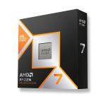 AMD Ryzen 7 9850X3D Retail Boxed without Cooler 8 Cores 16 Threads 4.7GHz Base Clock 5.6GHz Max Turbo 120W TDP AMD Radeon