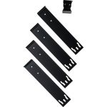 Vertiv Rackmount kit for two Vertiv Avocent HMX 5000/6000 High Performance KVM Systems contains metal brackets and screws. - Rackmount kit for 2 HMX 5000/6000  2 LV5020