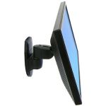 Ergotron 200 Wall Mount Pivot - 25 lb - Black